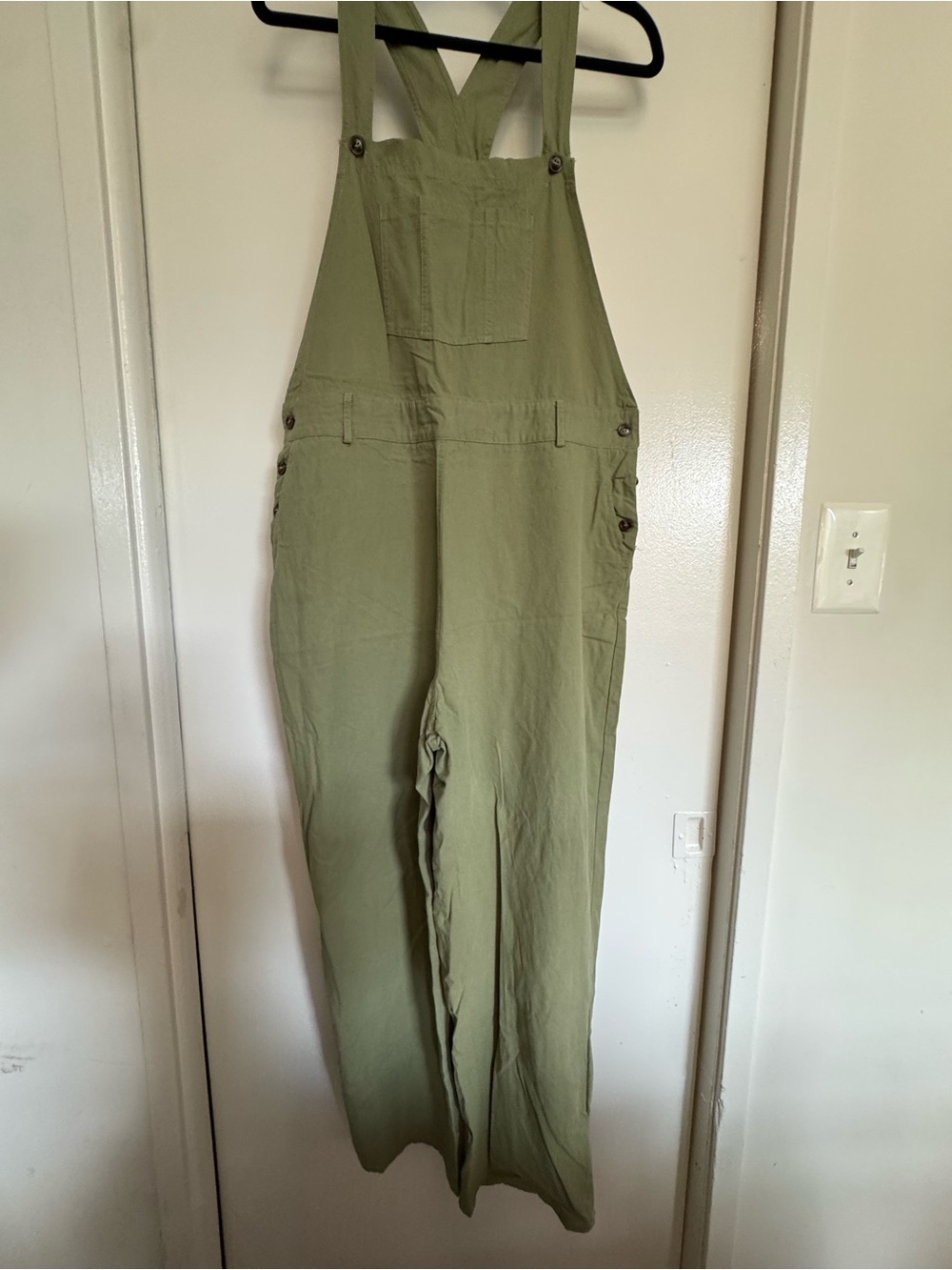 Lulu's Olive Green Relaxed Overalls